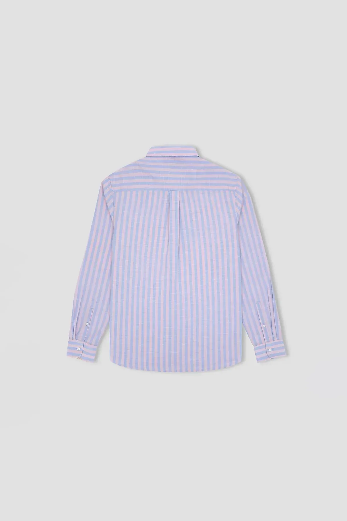 STRIPE BUTTON DOWN SHIRT FOR MEN - Image 4