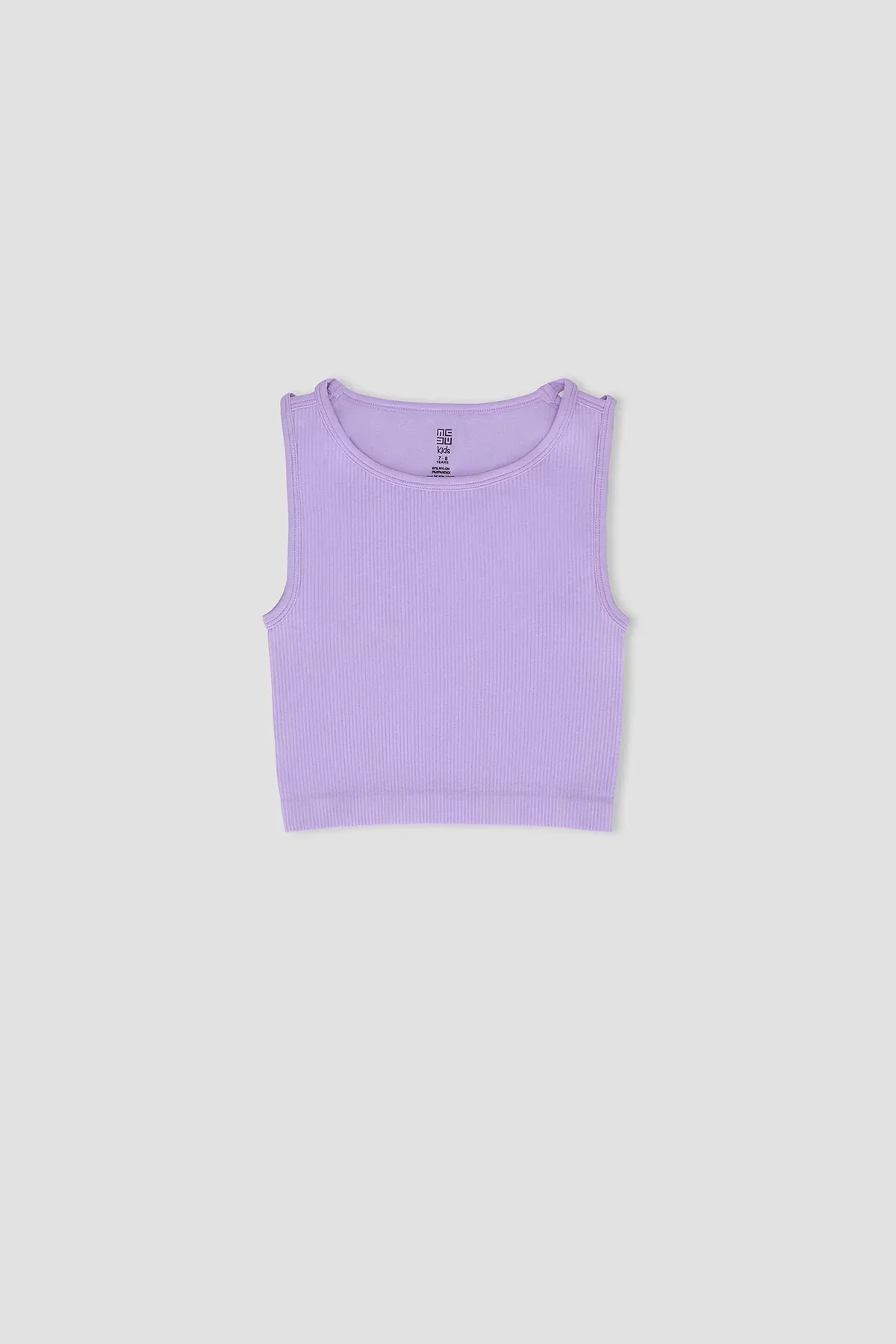 RIBBED TANK TOP FOR GIRLS - Image 3