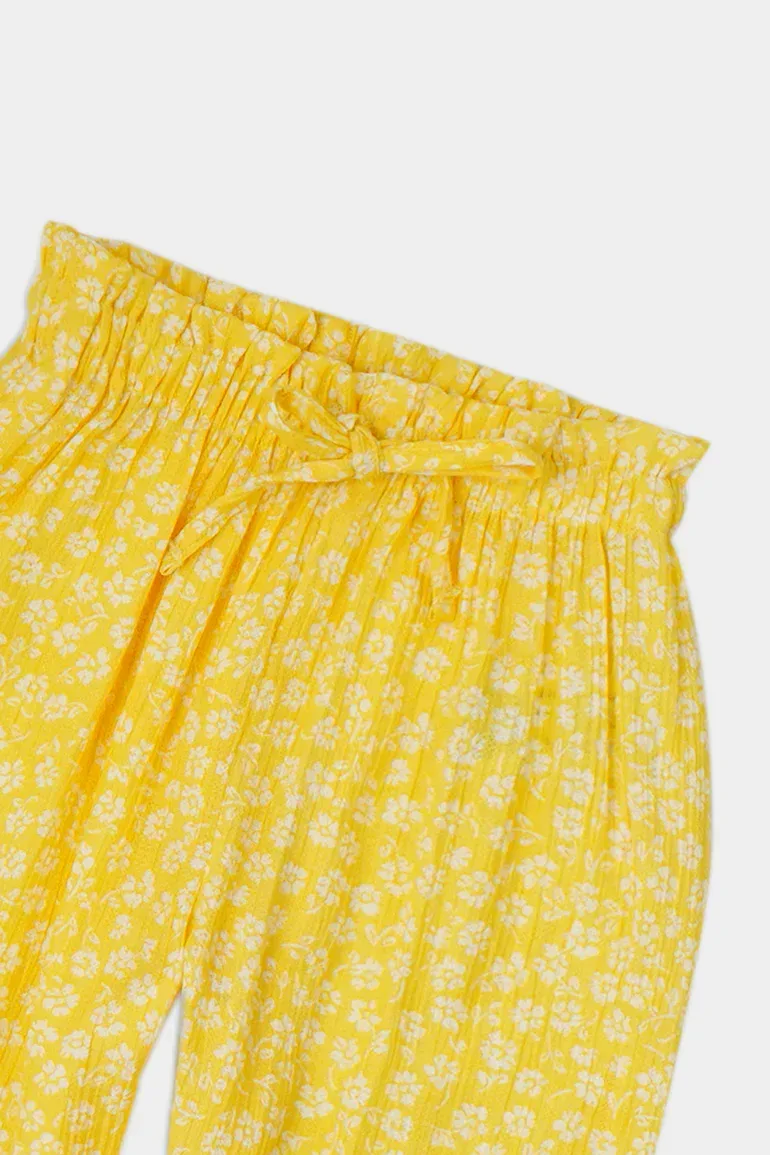 PRINTED TROUSER FOR BABY GIRLS - WATTLE - Image 2