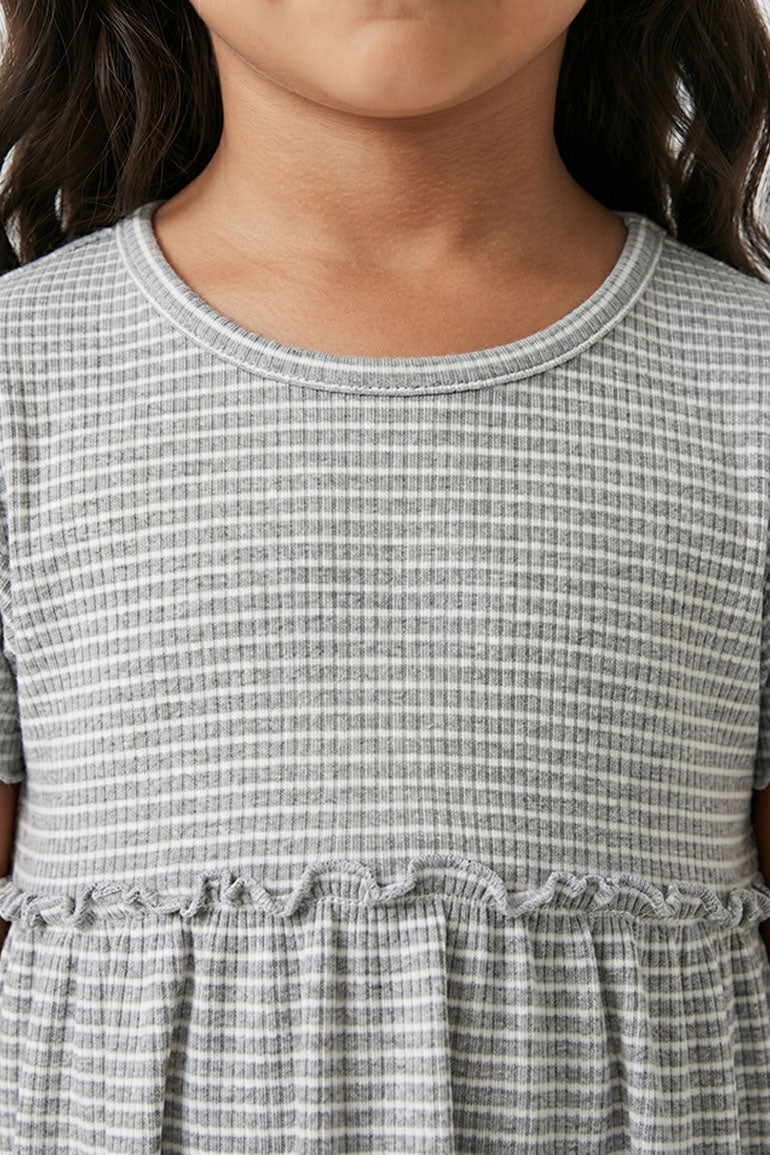 RIBBED DRESS FOR BABY GIRLS - Image 2