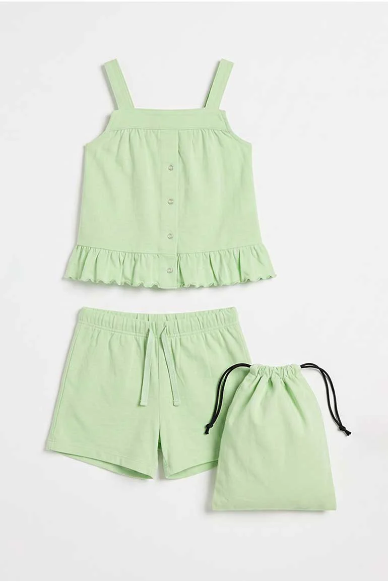 RUFFLE HEM CO-ORD SET FOR BABY GIRLS - Image 4