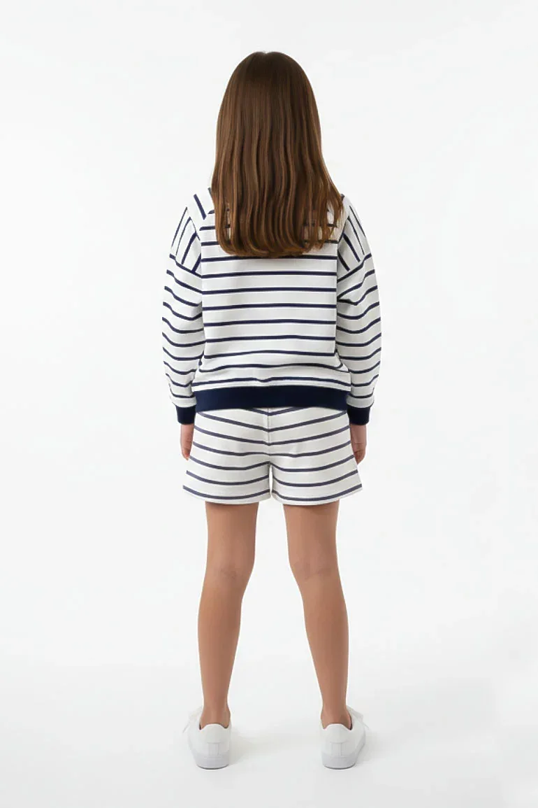 STRIPPED CO-ORD SET FOR GIRLS - Image 2