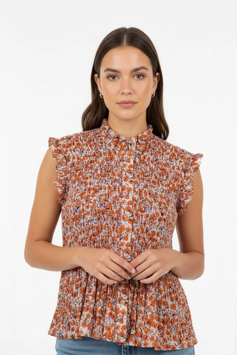 PRINTED BLOUSE FOR WOMEN - Image 2